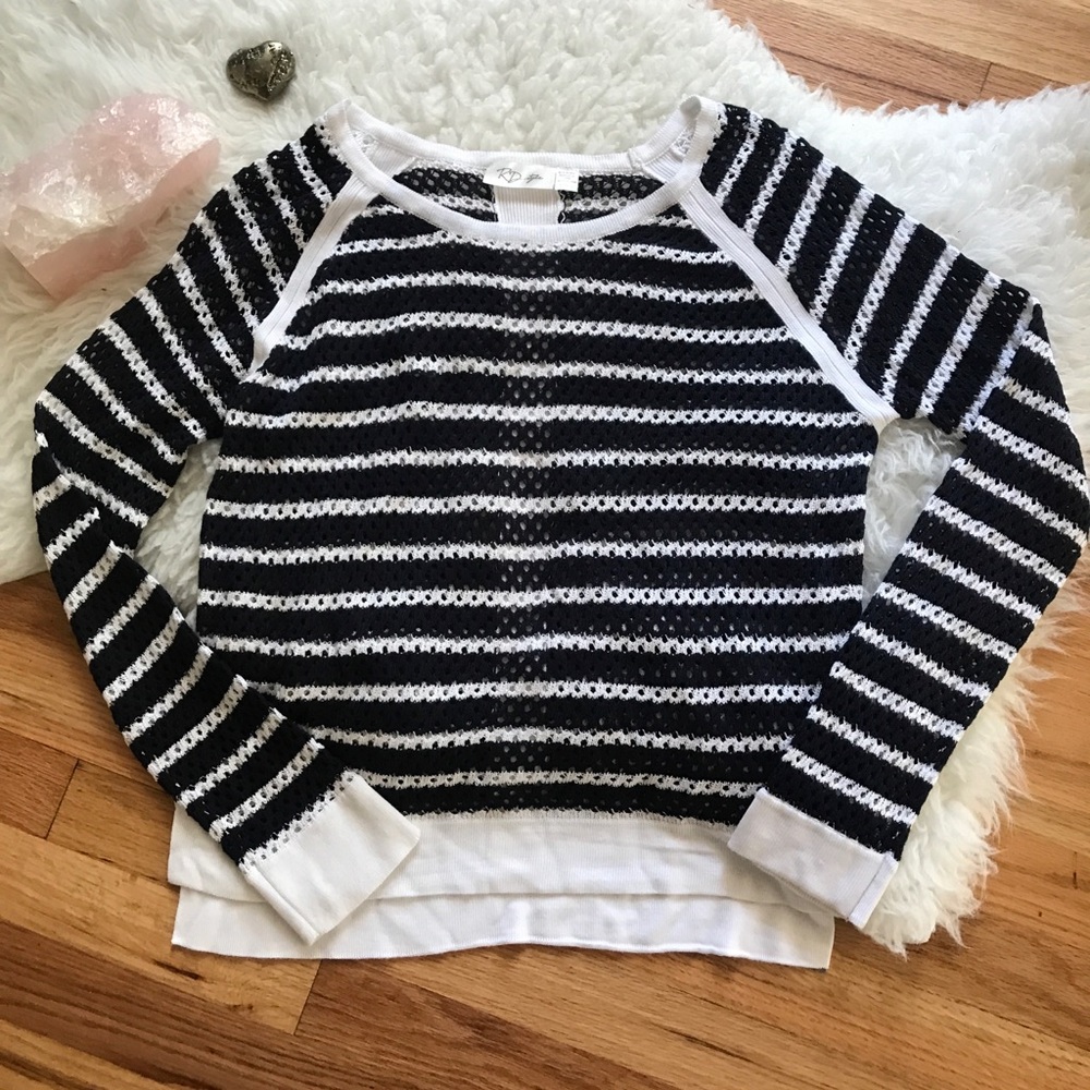 RD Style Striped Sweater